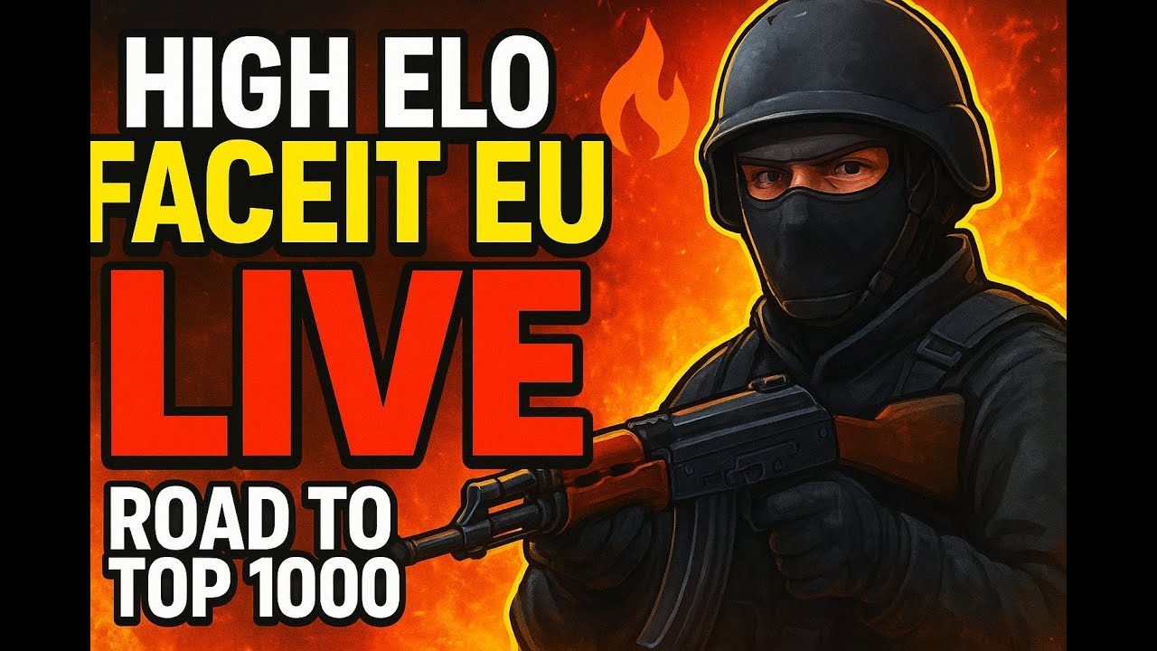 🔥HIGH ELO FACEIT EU — LIVE AIM DEMOLITION | Road to Top 1000