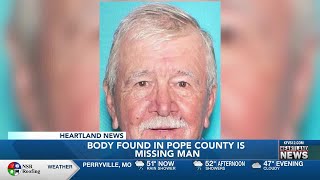Body found in Pope Co. identified as missing man