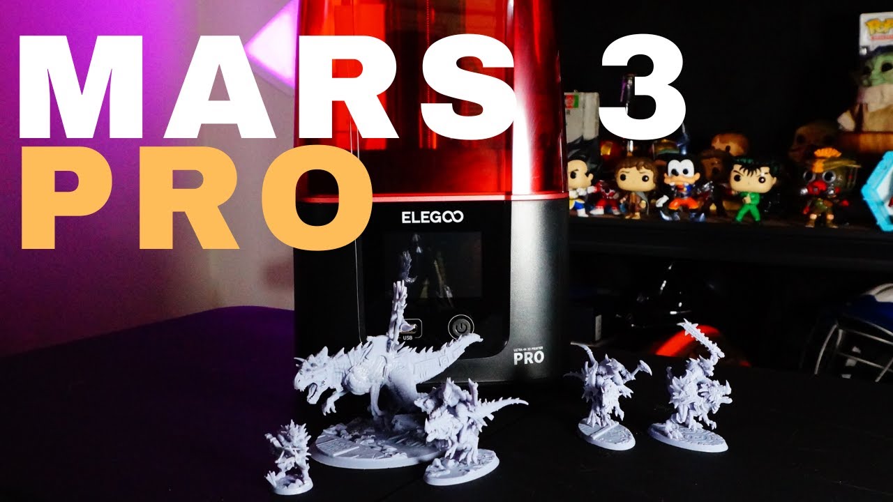 Goonhammer reviews: Elegoo Mars 3 Pro 4K & Mercury Plus V2.0