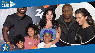 Kim Kardashian's ex Reggie Bush makes rare appearance with wife and kids 267107