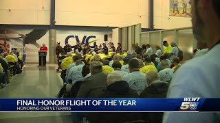 Cincinnati veterans honored in last Honor Flight of the year