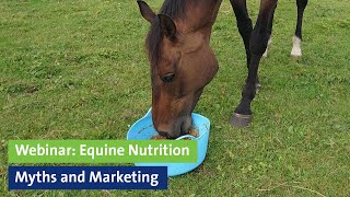Webinar: Equine Nutrition Myths and Marketing