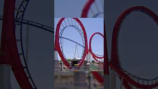 Why this coaster’s loops look so strange
