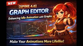 18. Spine 4.0 Graph Editor Explained | Improve Idle Animation Smoothness
