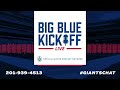 LIVE: Big Blue Kickoff Live | New York Giants