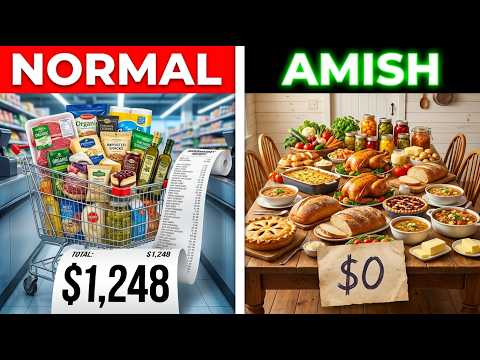 How the Amish Feed a Family for 6 Months Without Stepping in a Grocery Store