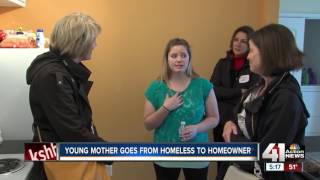 Shelter gives single mom fresh start with home