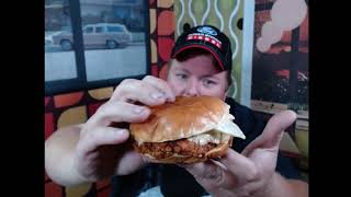 ASMR Burger King Ch'King Review Chewing Eating Whipering #asmrfood #asmrreview #asmreating #asmr screenshot 5
