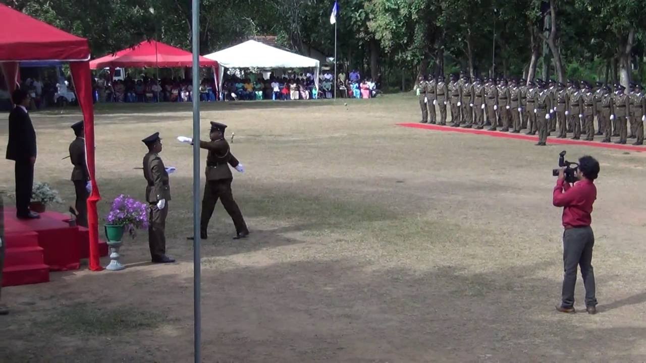 Sri Lanka Excise_ Excise Guard Batch Passing out Parade 2016 - Part 2