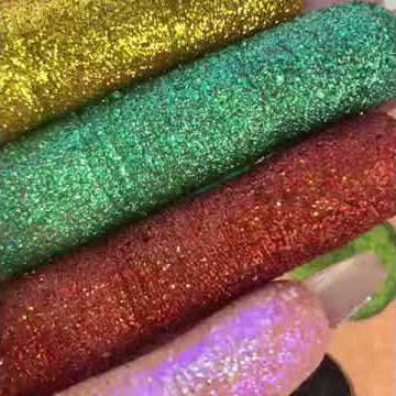 Ruby May cosmetics- Enchanted Glitter Palette Swatches by @makeupjackyluvv