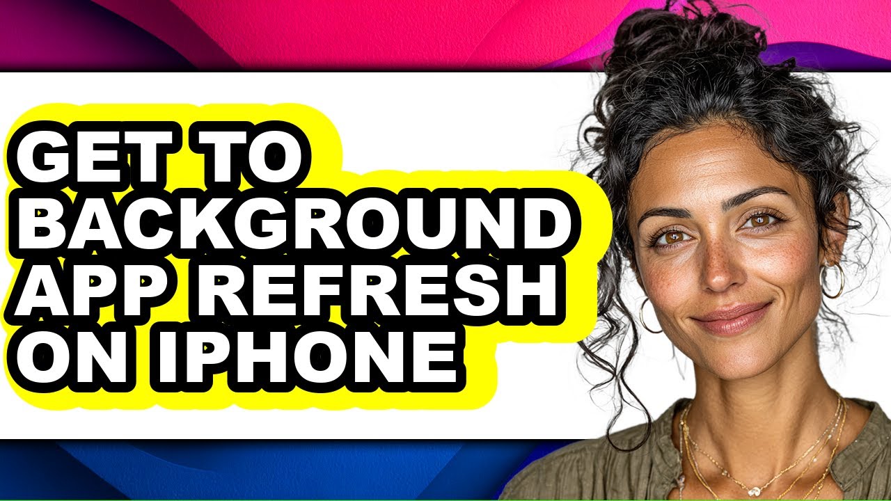 How to Get to Background App Refresh on Iphone (easy Method)