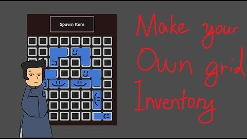 Diablos/Dredge like grid Inventory | Godot 4 Tutorial/Code along