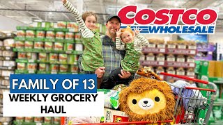 FAMILY OF 13❤WEEKLY COSTCO GROCERY HAUL & NOVEMBER DEALS