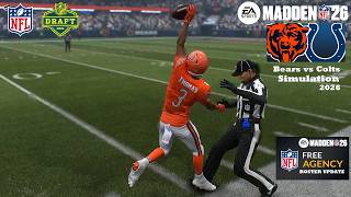 Madden 26 Chicago Bears vs Colts