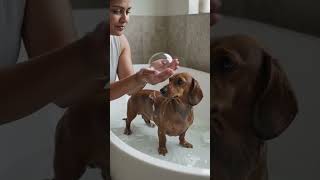 dog bath time 😘🤗♥️♥️💓🐕🐕🐶🐶🐶🐾🐾🐕🦺 #love