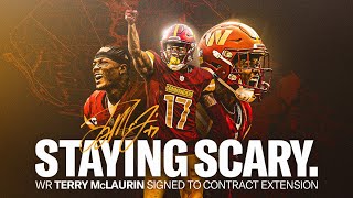 TER-RY! TER-RY! TER-RY! | WR Terry McLaurin Signs Contract Extension with Washington Commanders