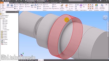 Cara Membuat Tutup Kran (Nosel) dengan Autodesk Inventor 2018 | By @id.teknikmesin