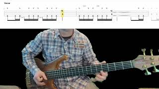 Shorts Level 42 - Starchild Bass Cover with Playalong Tabs in