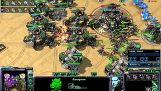4CC Opener vs 50Baneling Roach/Ling/Bane All-in - Starcraft 2 HotS