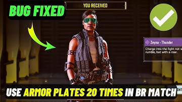Use Armor Plates 20 times in BR Matches MISSION BUG FIXED Cod Mobile