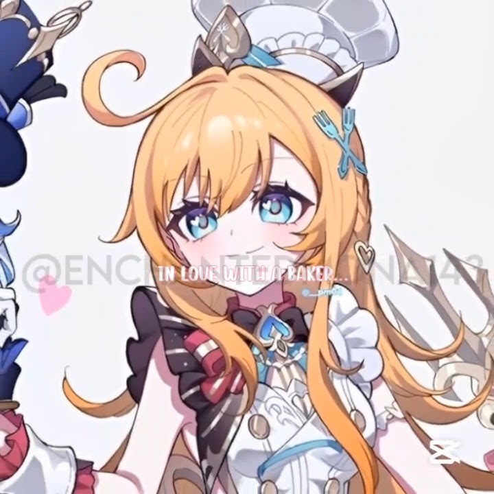 Gingerbread Lover • Furina x Escoffier • Ib: @Amberr.ৎ #genshinimpact #hoyocreators