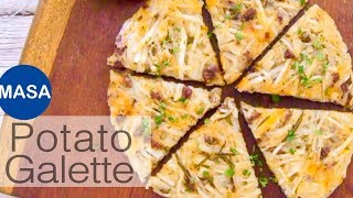 歐風牛肉&起司馬鈴薯餅/Beef & Cheese Potato Galette |MASAの料理ABC