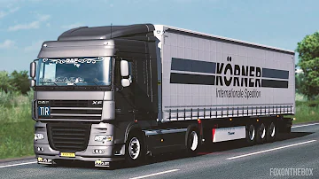 DAF XF 105 by vad&k v6.4 | Euro Truck Simulator 2 Mod