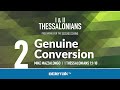 Genuine Conversion (I Thessalonians 1) | Mike Mazzalongo | BibleTalk.tv