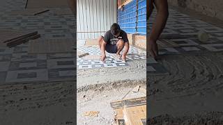 tiles work faloring 🔨🤟... #yutubeshorts #anujtiles #work #works #trending #real