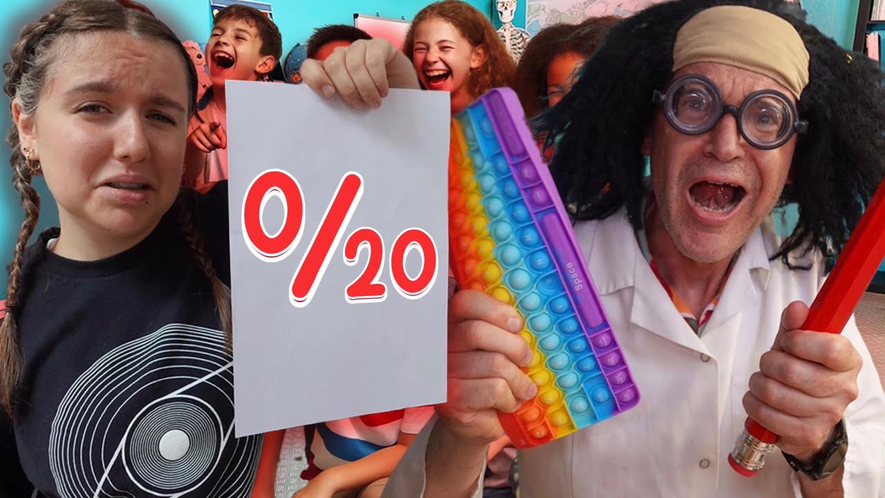 BON ÉLÈVE VS MAUVAIS ÉLÈVE ! RENTRÉE SCOLAIRE ! - PINK LILY
