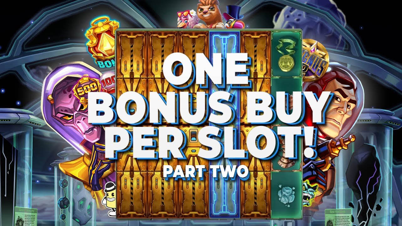 Online Slots Time! 1 Bonus buy per slot! Part 2/3 Loads of games! YouTube