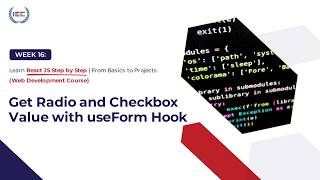Get Radio Button & Checkbox Values with useForm Hook | React Form Handling (Urdu Pakistan)