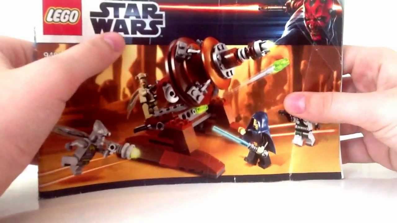 Lego Star Wars -  Дженозианская пушка 9491