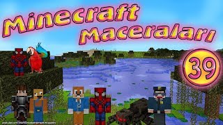 Minecraft Maceraları 39. Bölüm Abuzi ve Apşal Örümcek Köyünde Örümcek Bebek Uzaklarda