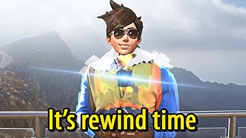 The Fastest Tracer in Platinum Overwatch (Stream Highlight)