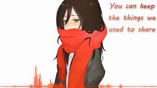 Video thumbnail of "Nightcore - The Things We Used To Share (+Lyrics) [COVER]"