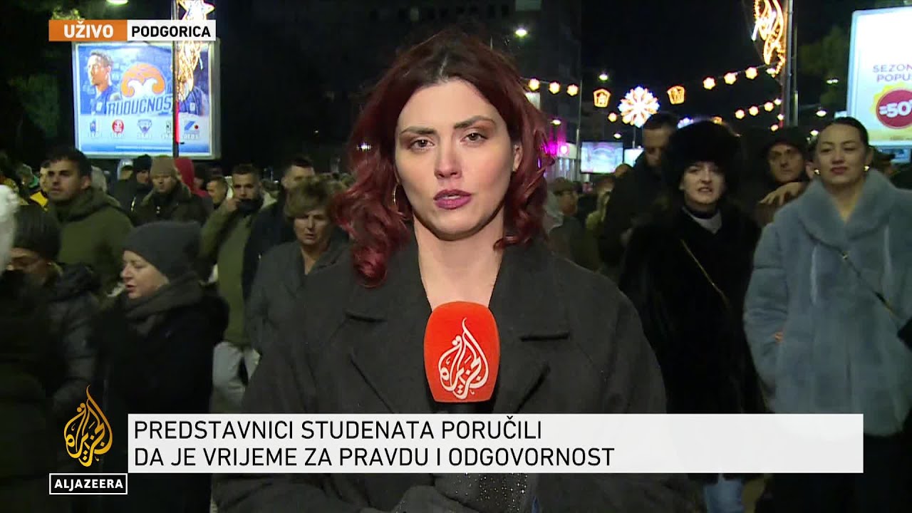 Protest u Podgorici: Traže se ostavke zbog ubistva na Cetinju