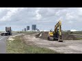 Electrical trench almost finished will power the launch site, May 21, 2023 SpaceX launch site Texas