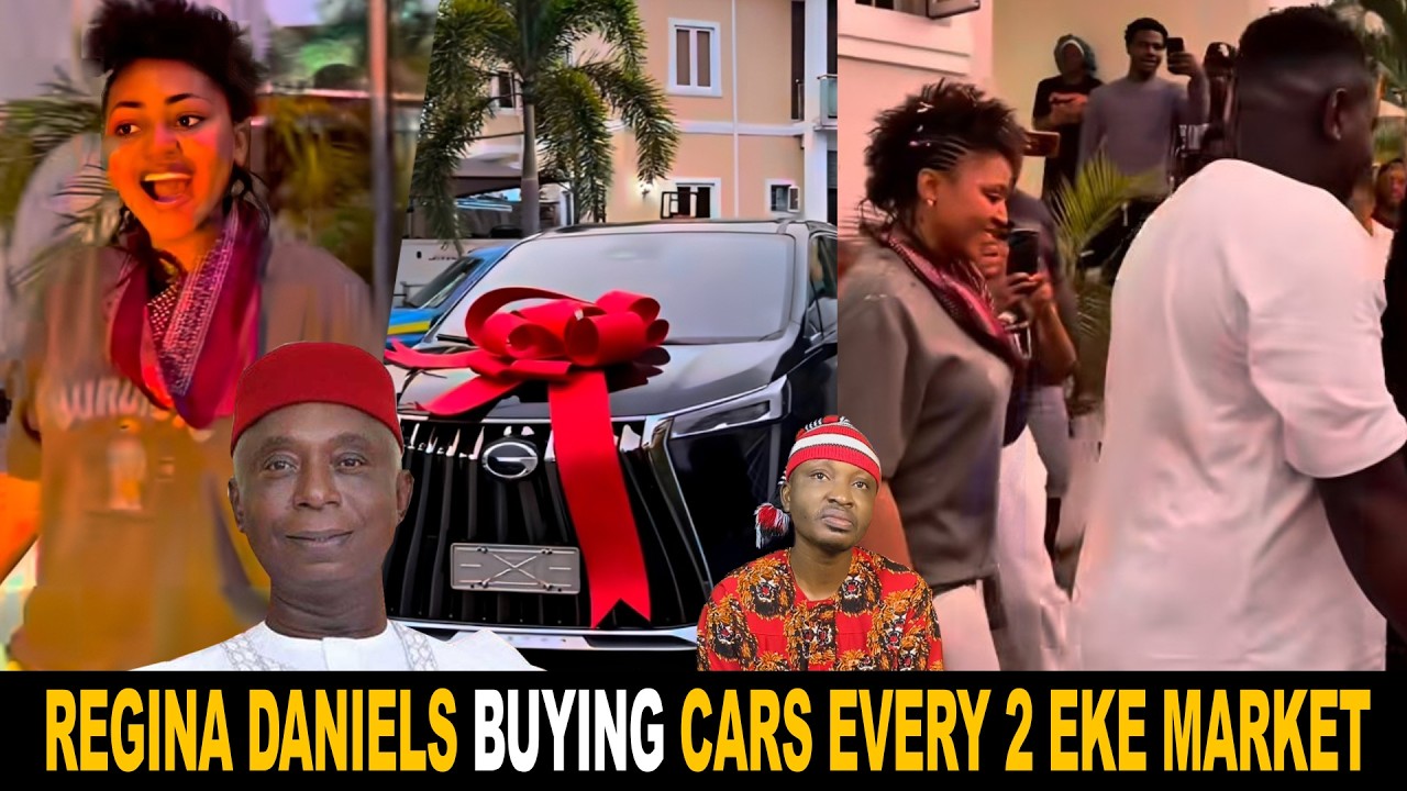 Regina Daniels Buying Cars Every 2 Eke Market Days