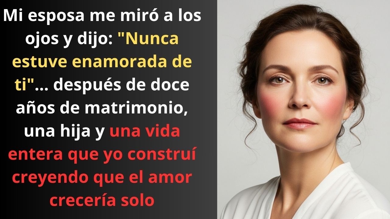 Mi esposa dijo: 