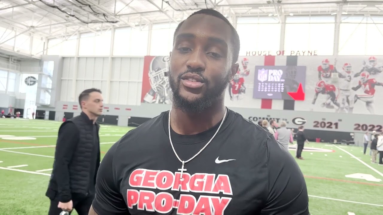 Kearis Jackson UGA NFL Pro Day 2023 Grady Newsource