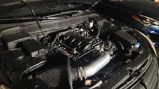 2010 genesis sedan 4.6 cold air Intake install 2010 Genesis Coupe Cold Air Intake
