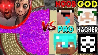 Minecraft Battle: Noob vs PRO vs HACKER vs GOD : HORROR FAMILY APOCALYPSE Challenge - Animation