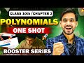 POLYNOMIALS IN ONE SHOT |CLASS 10TH MATHS CHAPTER 2/NCERT/REVISION/BOOSTER SERIES | EXERCISE 2.1/2.2