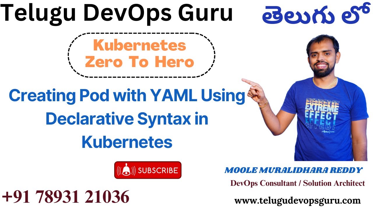 Creating Pod with YAML Using Declarative Syntax in Kubernetes ...