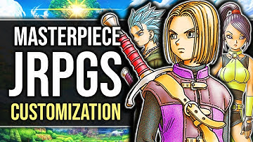Top 15 Best JRPG Games With AMAZING Character Customization (Gear Change Your Appearance)