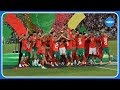 لحظة للتاريخ العميد الزلزولي يحمل الكأس القارية ويشارك فرحة التتويج باللقب مع رفاقه المغرب