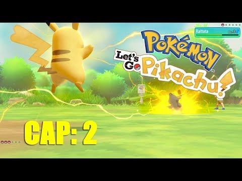 Primeras Batallas Pokemon - Pokemon Lets Go Pikachu Capitulo 2