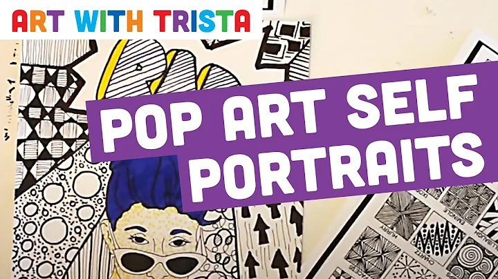 Pop Art Self-Portraits Drawing Tutorial - Art With Trista
