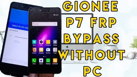 Gionee p7 frp bypass | google account unlock without pc @salamtechmalayalam